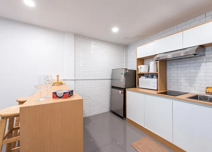Modern Muji Style Townhouse Ari Area 公寓 曼谷