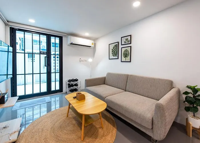 公寓 Modern Muji Style Townhouse Ari Area 曼谷